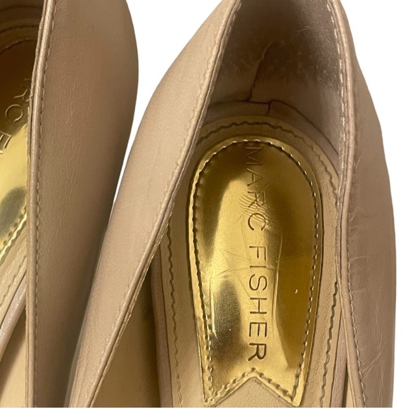 MARC FISHER nude Marigolo4 pumps 6.5 - Picture 4 of 12